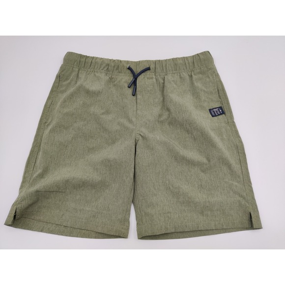 Lucky Brand Other - Lucky Brand Boys Shorts‎ Olive Green Elastic Waist Casual Size L 14/16